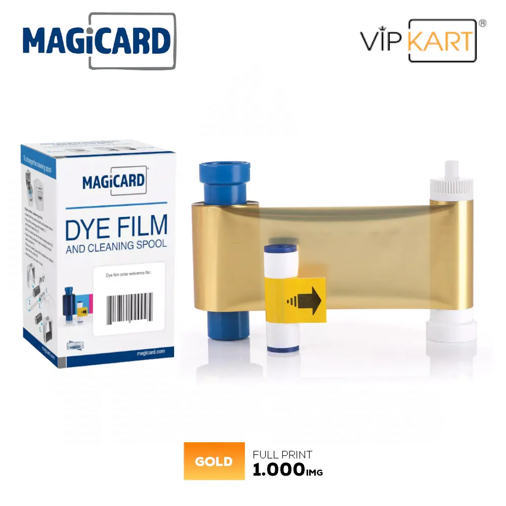 Magicard MA1000K Gold (Altın) MonoChrome Ribon – 1000 Baskı