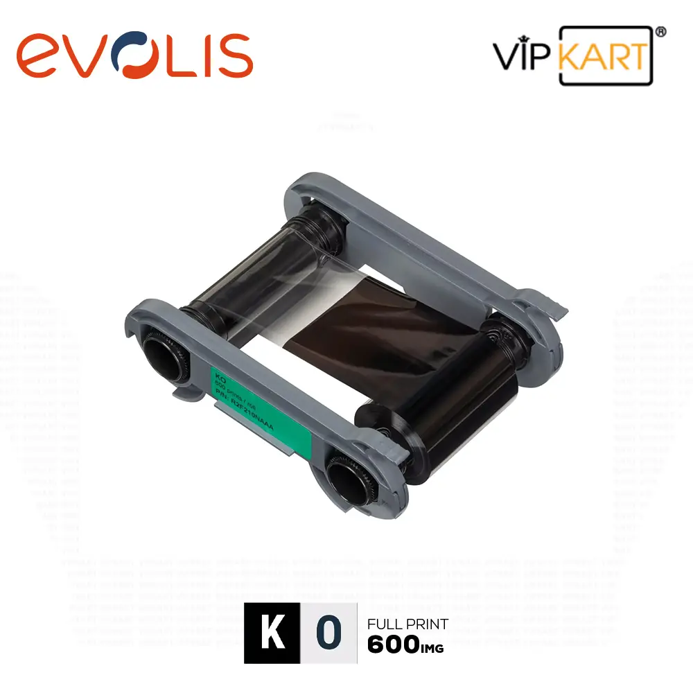 Evolis R2F210NAAA KO MonoChrome Ribon – 600 Baskı